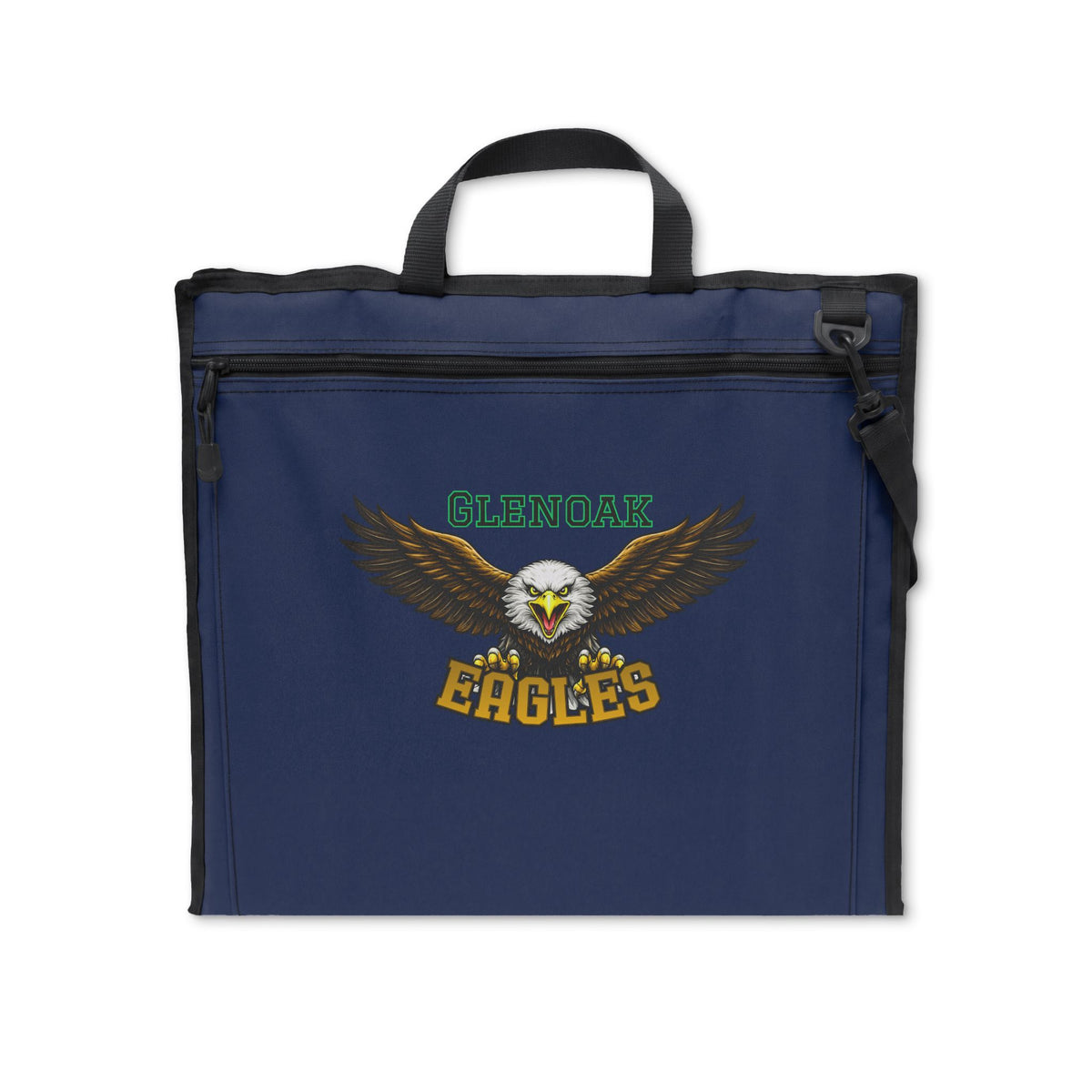 Stadium Seat — GlenoakEagles Padded Bleacher Chair with Back Support Printify