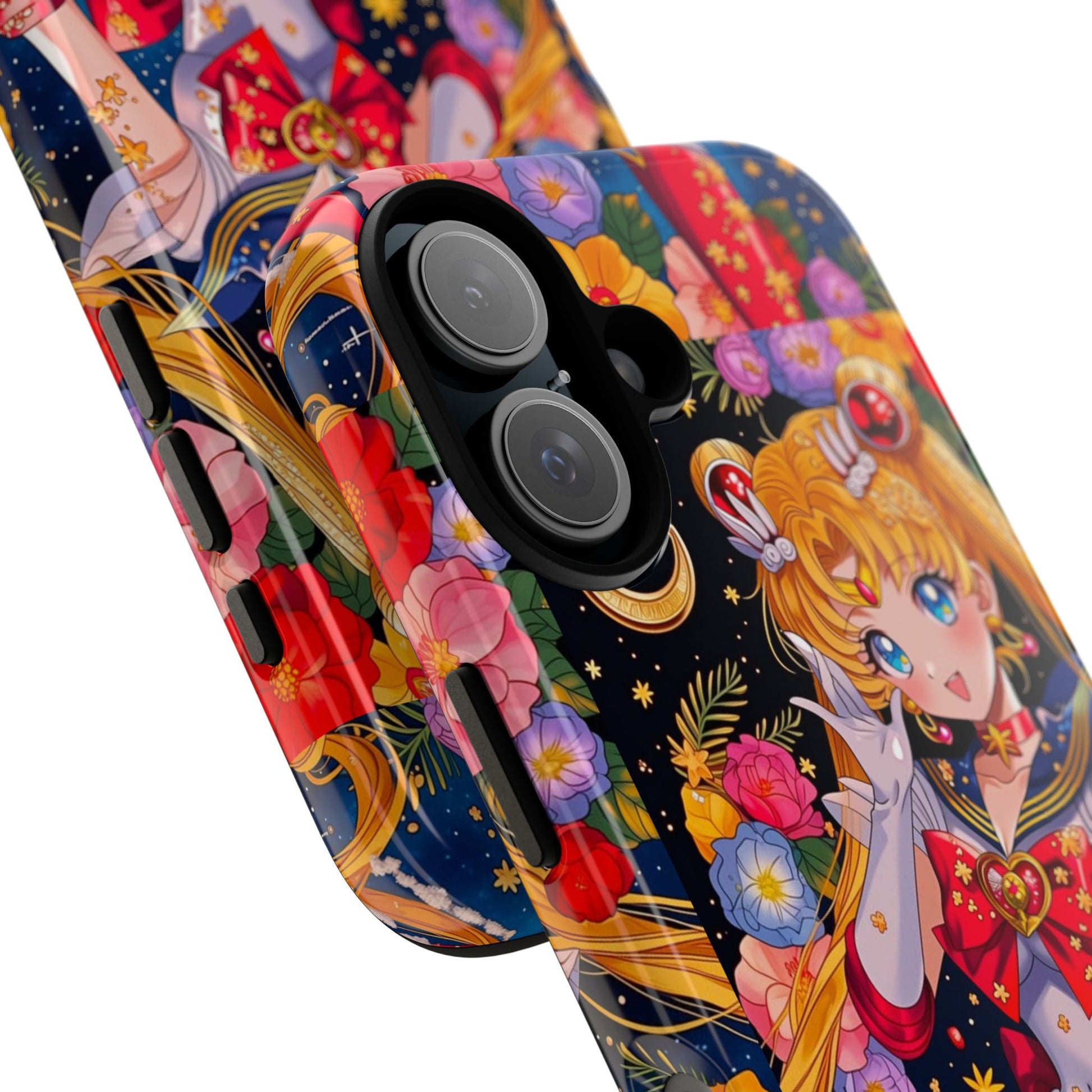 Sailor Moon Anime Phone Case – Colorful Magical Girl iPhone Cover Printify