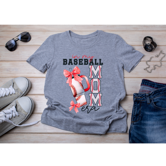 In My Baseball Mom Era Graphic Tee Kendra's Self-Made Originations