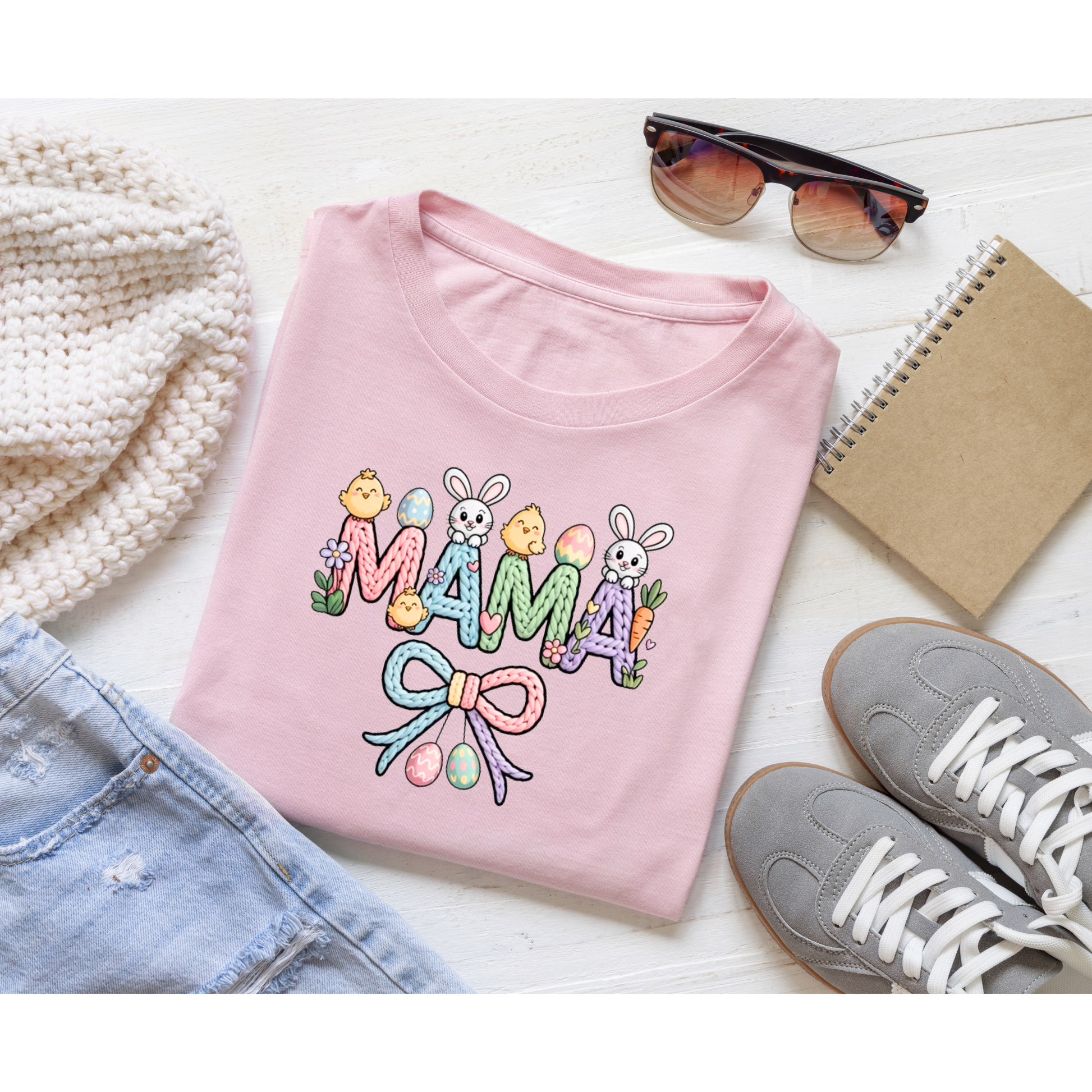 “MAMA” Easter graphic tee! Kendra's Self-Made Originations