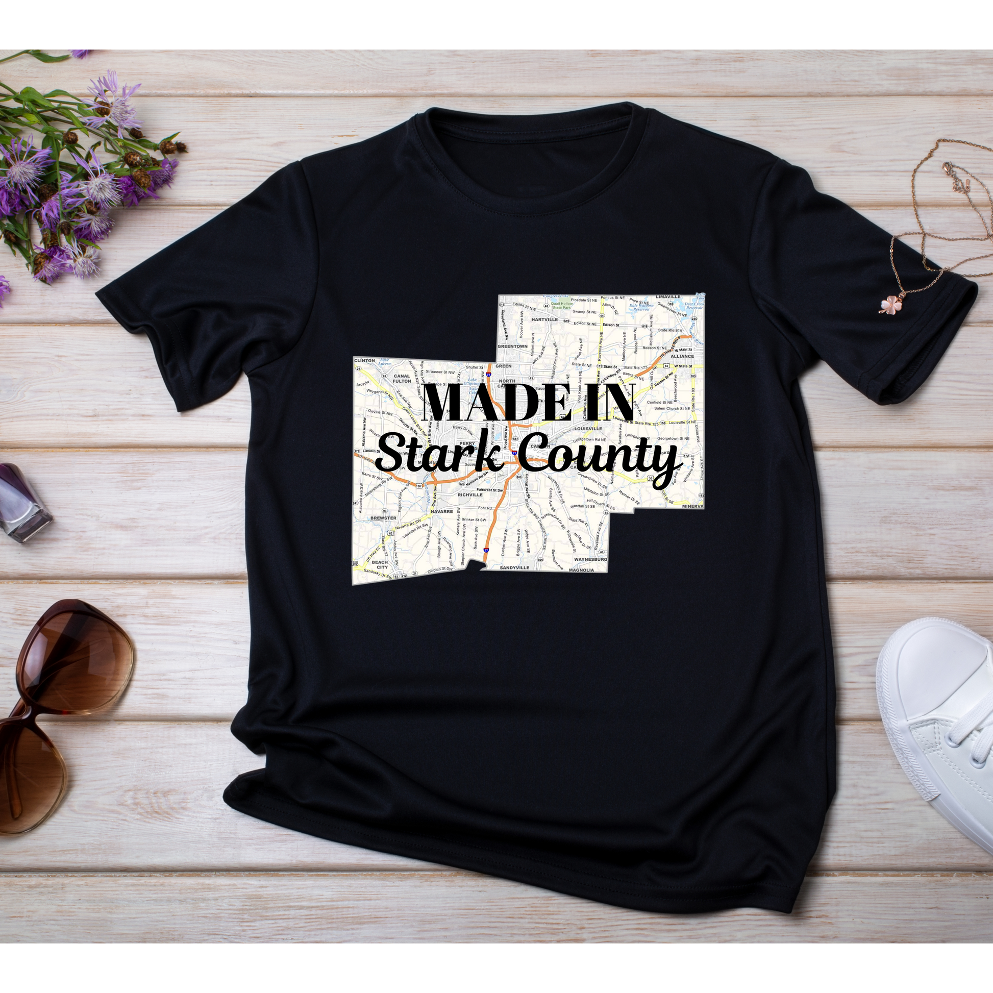 🖤✨ Made in Stark County T-Shirt ✨🖤 Kendra's Self-Made Originations
