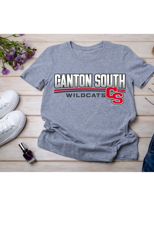 🏈 Canton South Wildcats Tee – Game Day & Spirit Wear Kendra's Self-Made Originations