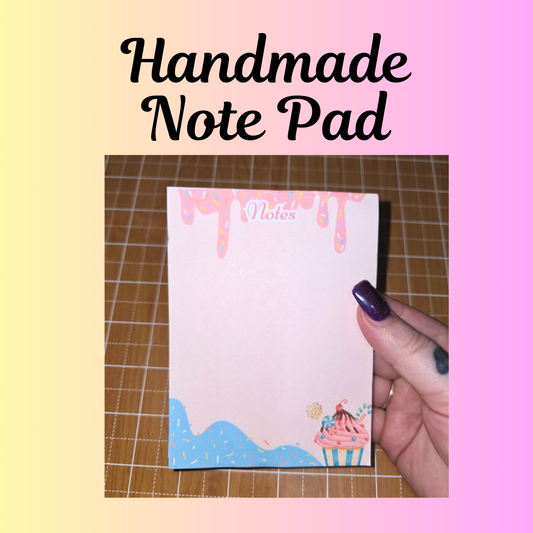 handmade note pad