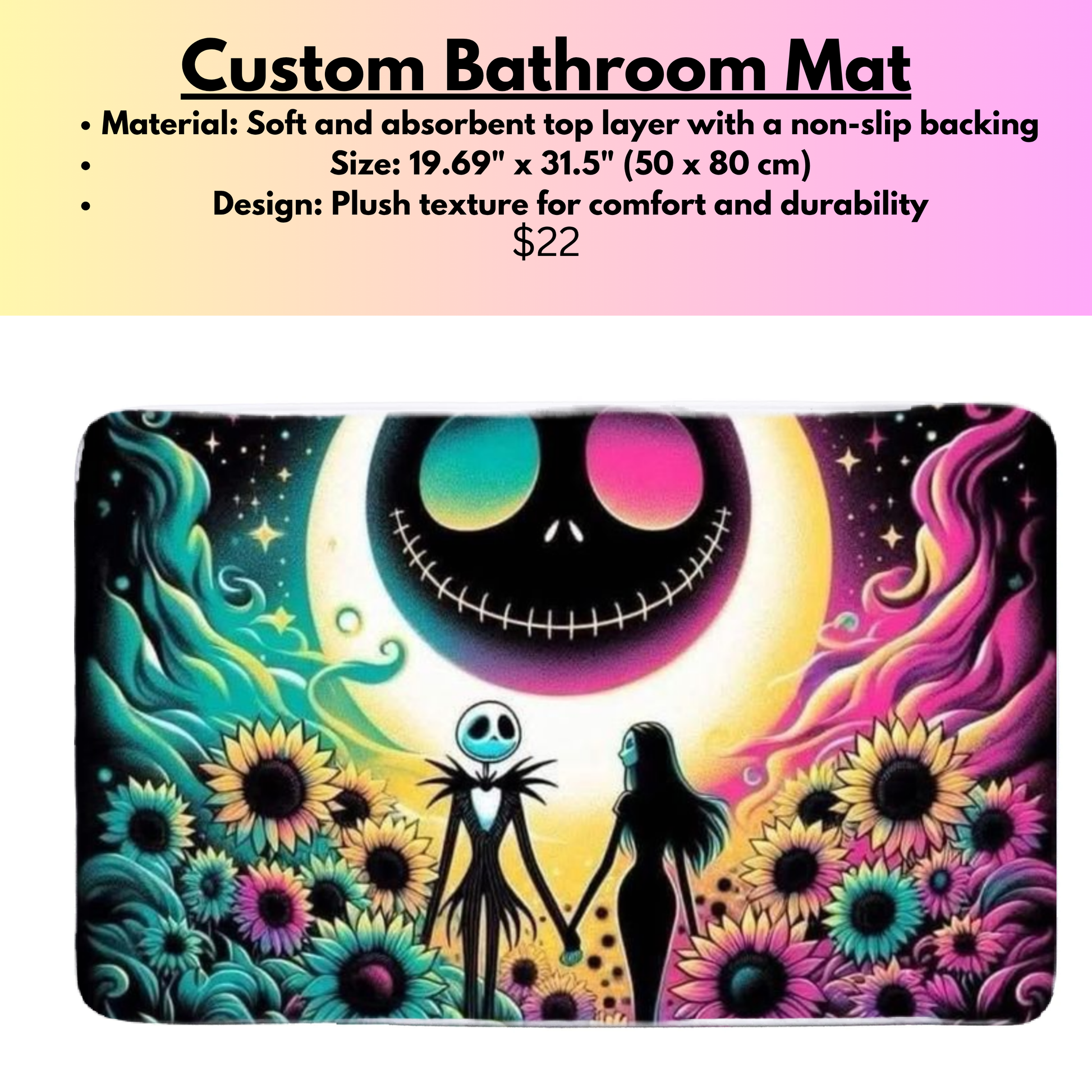 Bathroom Mats - choose a design I Have! Kendra's Self-Made Originations