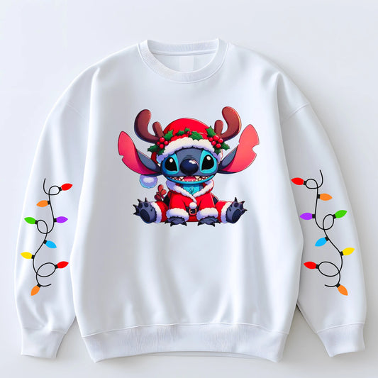 🎄💙 Christmas Stitch Sweatshirt 💙🎄 Kendra's Self-Made Originations
