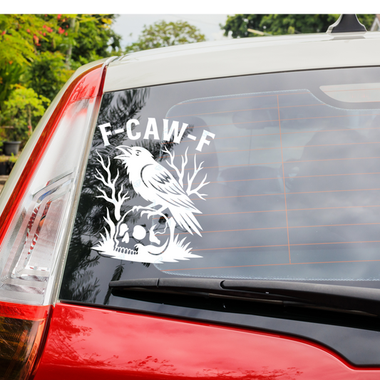 Raven F-CAW-F Car Decal Kendra's Self-Made Originations