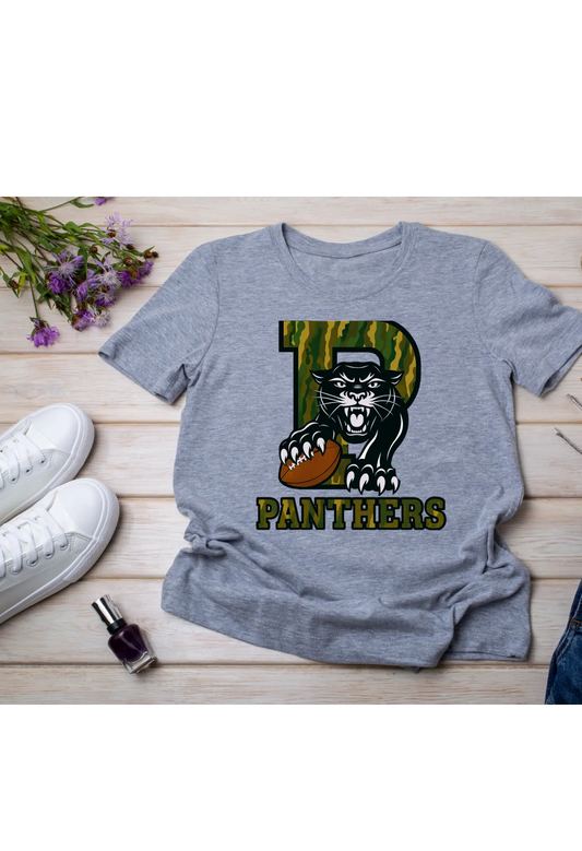 🐾🏈 Panthers Football T-Shirt 🏈🐾 Kendra's Self-Made Originations