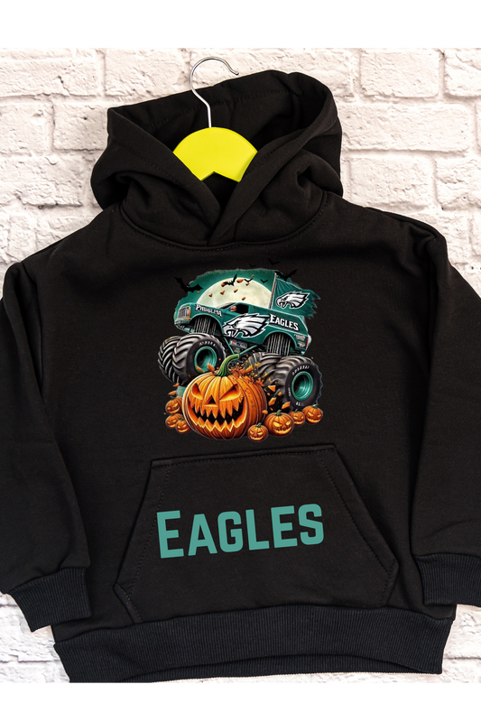 🦅🎃 Philadelphia Eagles Pumpkin Hoodie 🎃🦅 Kendra's Self-Made Originations