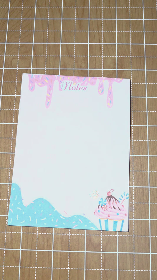 handmade note pad