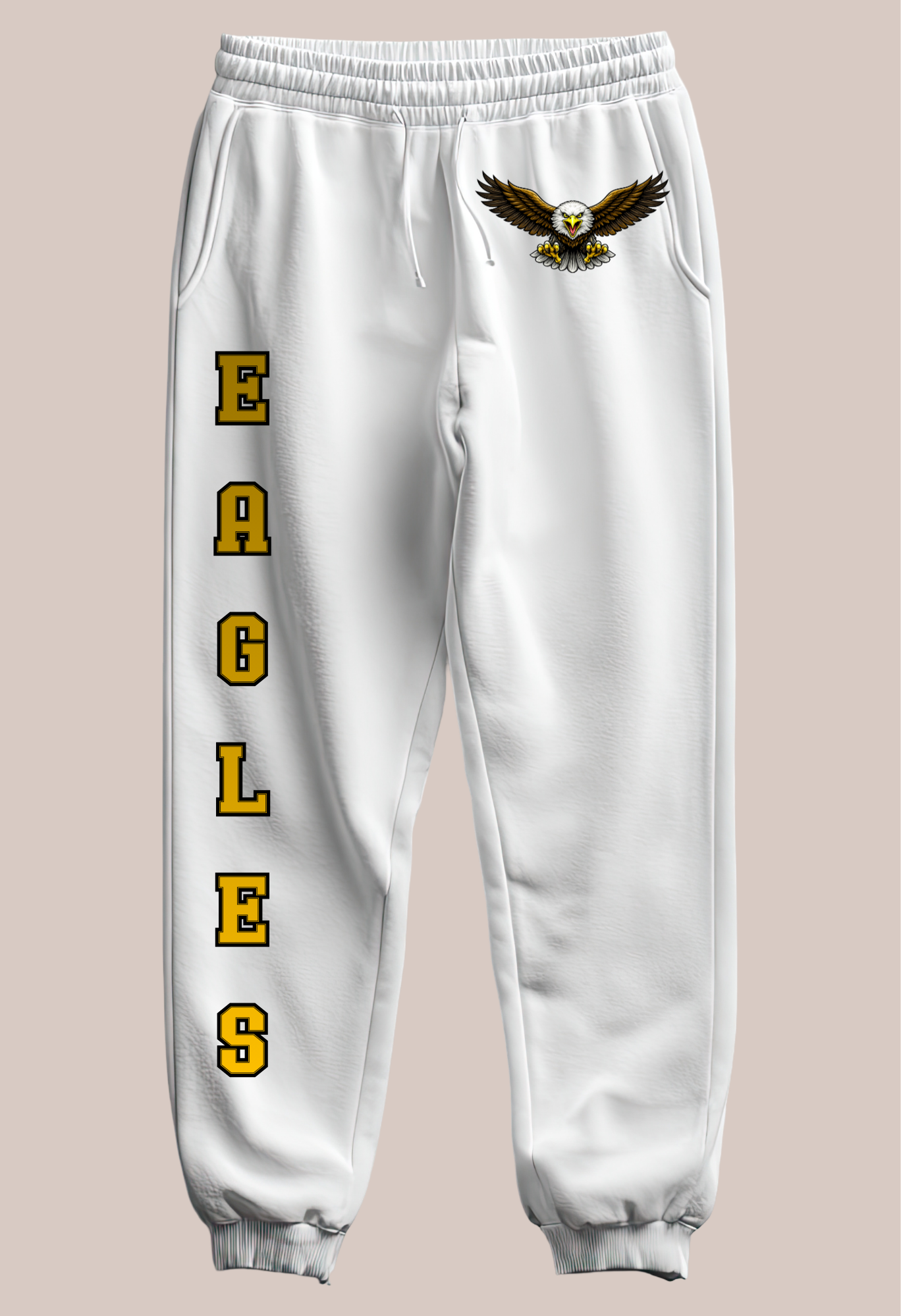 Custom School Mascot Joggers – Personalized Spirit Wear Kendra's Self-Made Originations