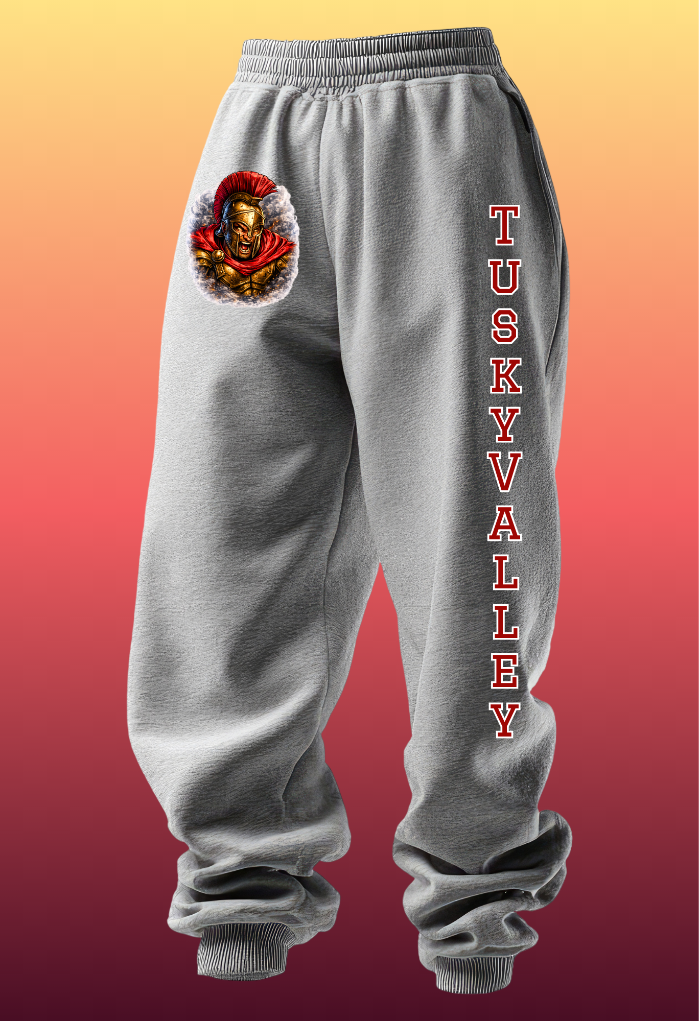 Tusky Valley Warrior Spirit Joggers – Custom School Edition Kendra's Self-Made Originations