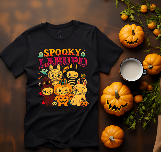 👻🎃 Spooky Labubu Halloween T-Shirt 🎃👻 Kendra's Self-Made Originations