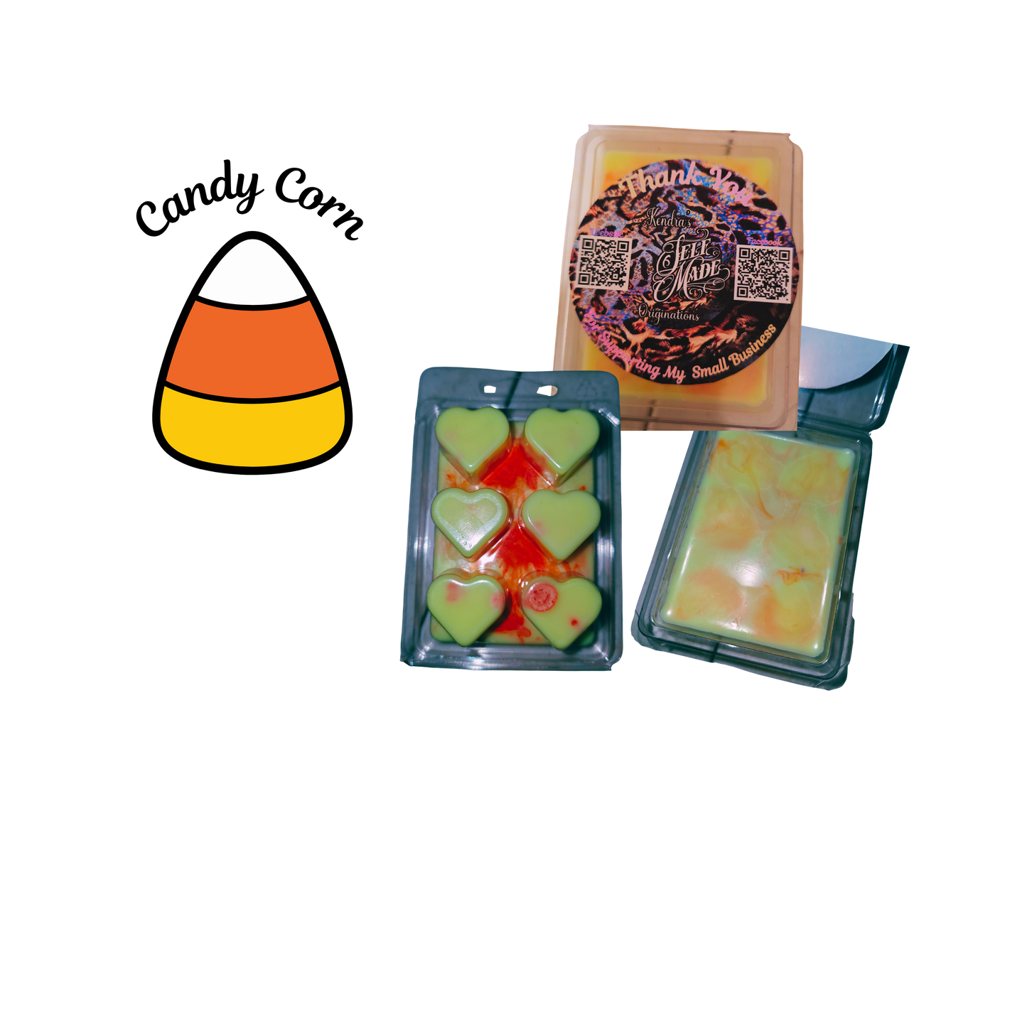 🍬 Candy Corn Wax Melts – Sweet Fall Favorite Kendra's Self-Made Originations